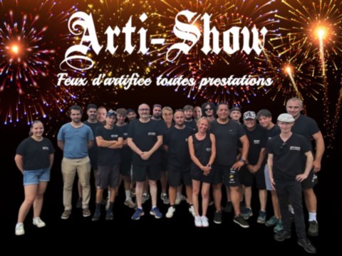 diaporama artificier equipe arti show